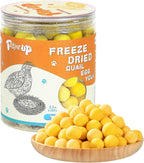 PAWUP Freeze Dried Quail Egg Yolk Pet Treats, Freeze-Dried Pet Food for Dogs, Cats, Pure Fresh Ingredient, 4.2 oz, Rawhide Free, Gluten&Grain Free - Image 12