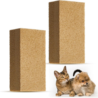 Portable pet hair cleaning sponge for home use