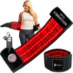 Lifepro AllevaRed red light therapy belt front view
