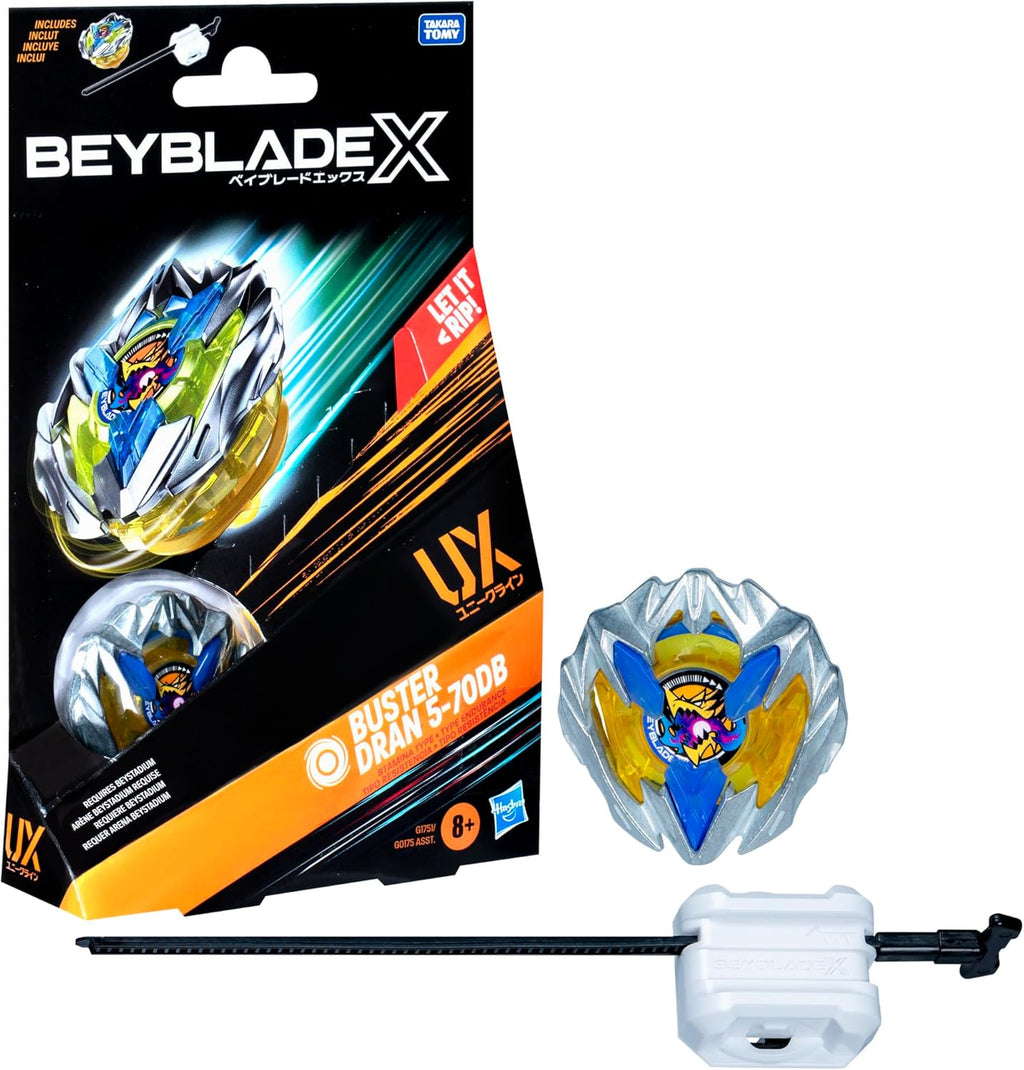 Beyblade X Buster Dran 5-70DB UX Starter Pack front view