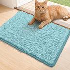 Bcoimo Super Absorbent Cat Door Mat, 24"*17" Anti Slip Mat for Muddy Paws, Pet Rugs for Dirty Paws Washable that Absorbs Moisture and Dirt, for Cat Cage and Pet Resting Carpet - Image 15