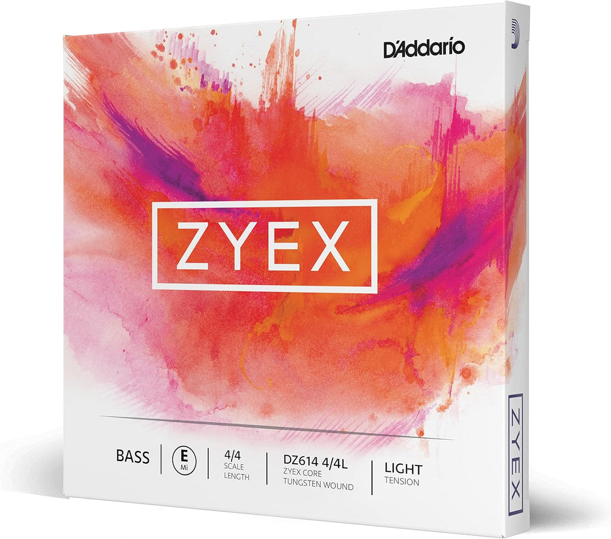 D'Addario Zyex Bass String Set, 3/4 Scale, Medium Tension - Image 13