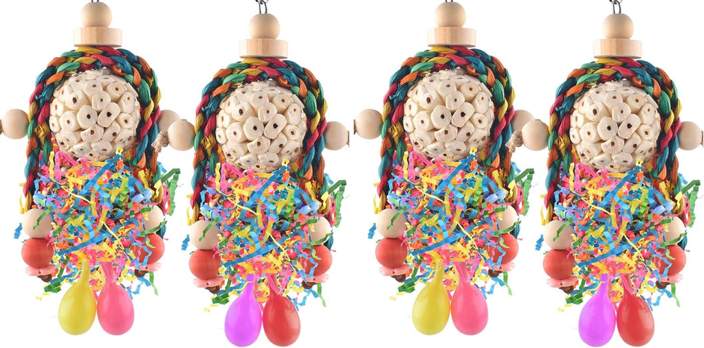 Bissap Conure Toys packaging and product overview