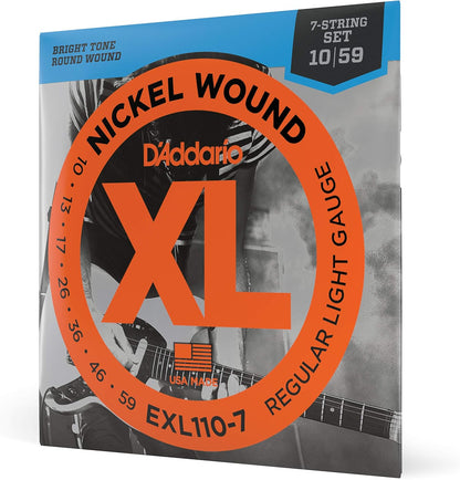 D'Addario Electric Guitar Strings, XL Nickel, EXL110-B25, Regular Light Gauge 10-46, 6-String Set, Pack of 25 - Image 13