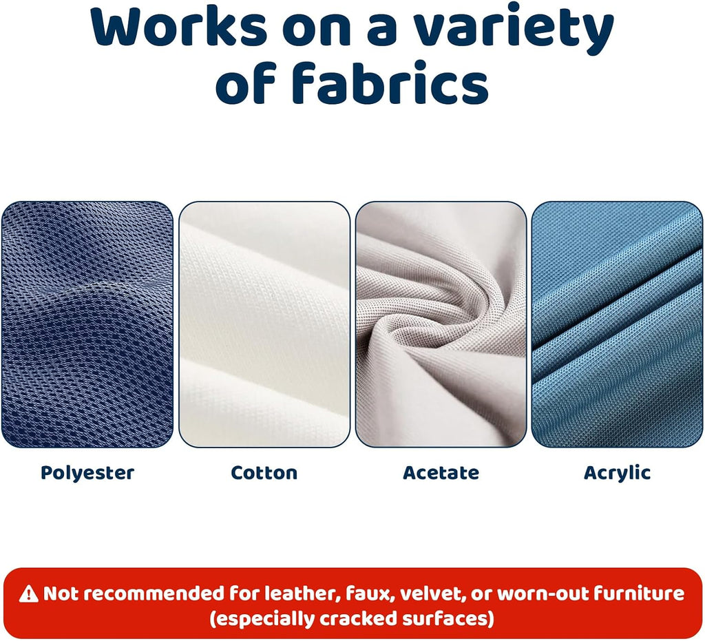 Clear adhesive couch protector sheets for cats on fabric sofa