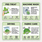 Durable machine washable green turtle outer cover detached from the inner motorized ball
