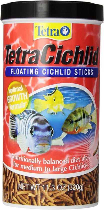 TetraCichlid fish Floating Cichlid Pellets 6 Ounces, Nutritionally Balanced Diet (77063) - Image 11