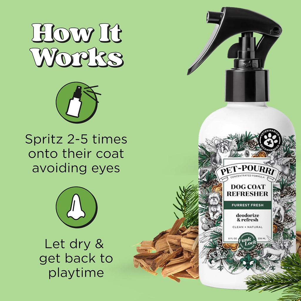 Poo-Pourri Furrest Fresh trigger nozzle detail for easy pet application