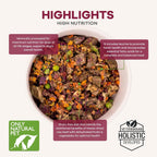 Only Natural Pet EasyRaw two pound bag making ten pounds of fresh food explanation
