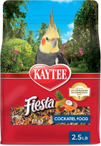 Kaytee Fiesta Cockatiel Bird Food, Nutritious Fun Blend, 4.5 Pounds - Image 12