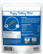 N-Bone puppy chew sticks showing pumpkin flavor label