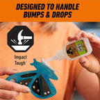 Back label instructions and material compatibility chart for Gorilla adhesive gel