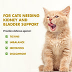 Liquid-Vet cat urinary tract health supplement seafood flavor product packaging
