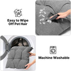 Side profile of Veehoo dog crate pad showing thickness