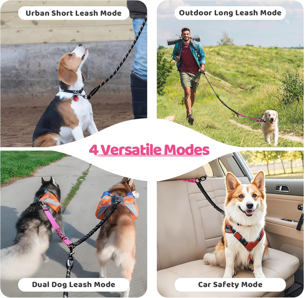 Heavy duty rust proof galvanized zinc alloy clip on pet leash.