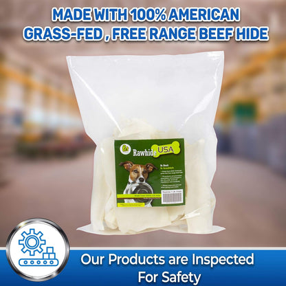 Pet Magasin natural beef hide treats for dog dental health and plaque removal