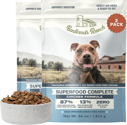 BADLANDS RANCH by Katherine Heigl - Superfood Complete Air-Dried Beef Dog Food - High Protein with Superfoods for Daily Wellness & Consistent Nutrition - 24 oz - Image 10