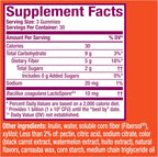 Metamucil Fiber Gummies for Adults with Probiotics for Bloating Relief, No Sugar Added Strawberry Kiwi BlackBerry Flavors, 5g Prebiotic Plant Based Fiber Supplement Blend, 90 Count - Image 11