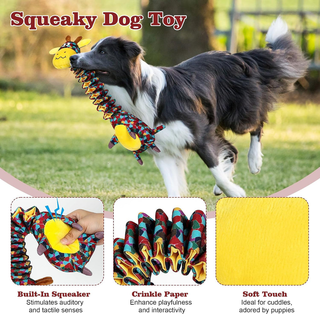 Close up of the durable canvas material on the Iokheira pet toy.