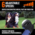 Alloy steel blade tension adjustment close up on professional pet trimmer
