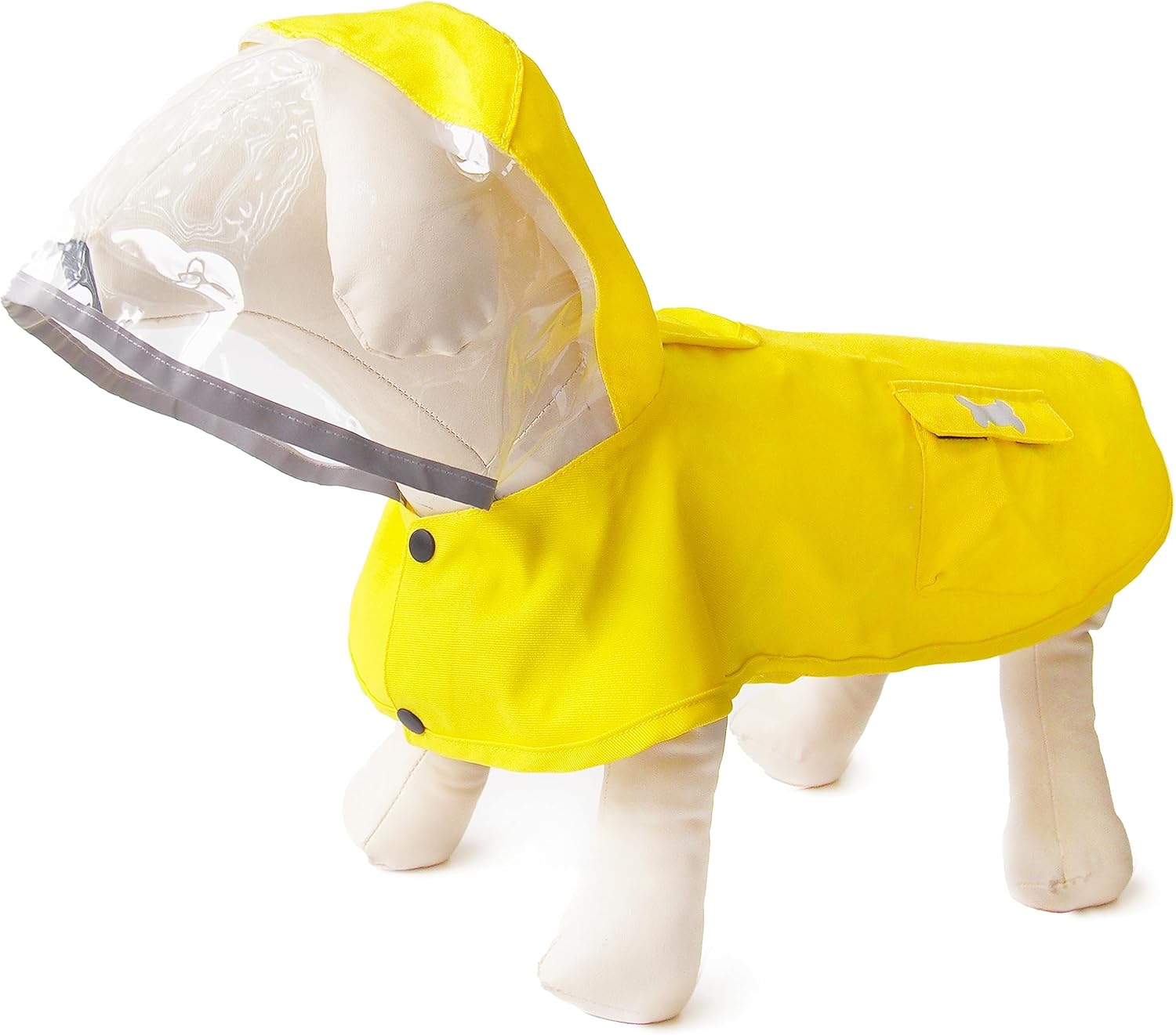 Dog Raincoat,Waterproof Rain Poncho with Hoodie, High Reflective Adjustable Pet Rain Jacket with Leash Hole for Small Medium and Large Dogs (Pink, X-Small) - Image 14