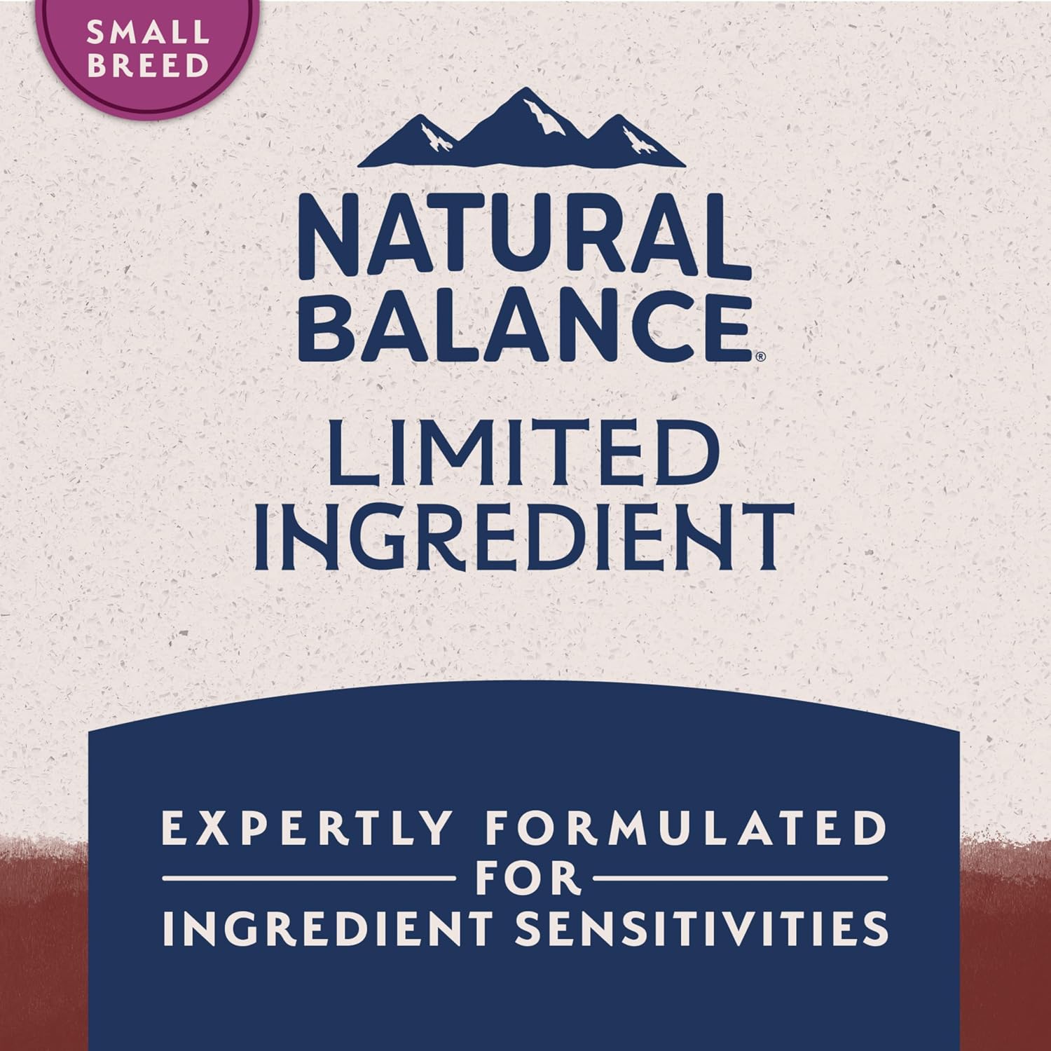 Poultry free dry dog food for small breed adult dogs with sensitivities.