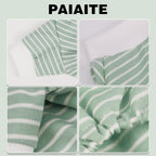 Paiaite pet sleepwear for hair shedding protection displayed flat to show the underbelly opening design.