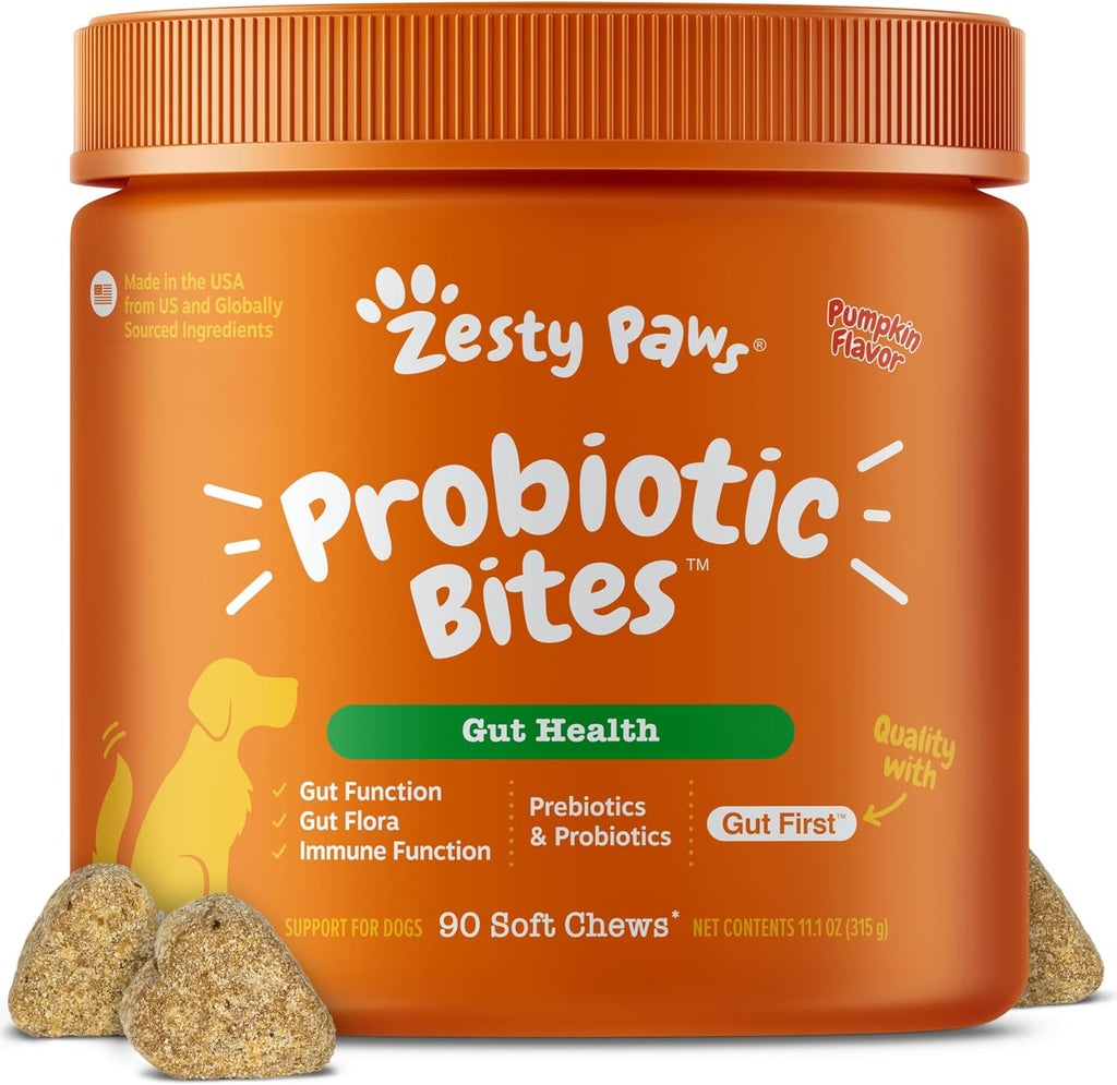 Authentic Zesty Paws cat supplement tub for immune system support
