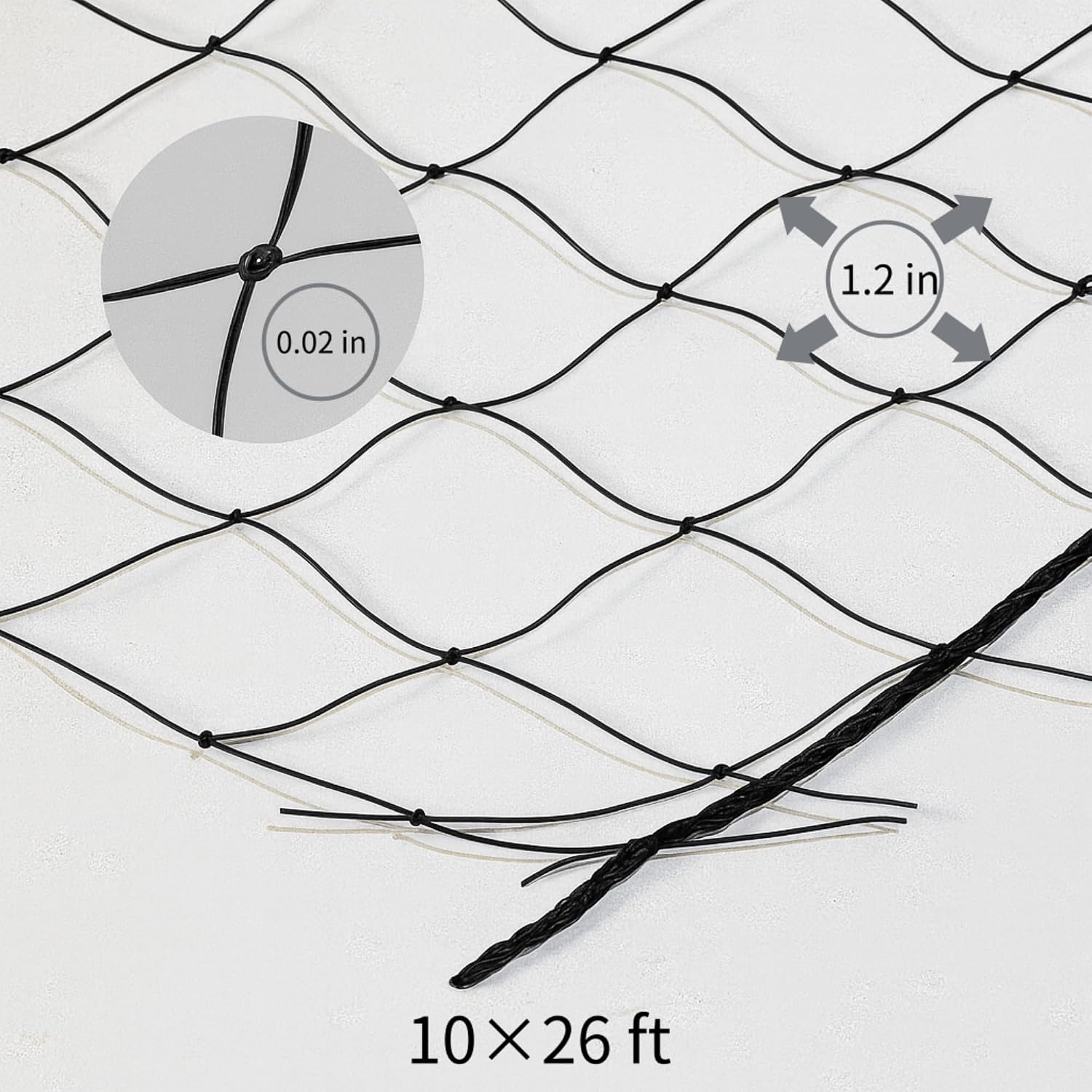 Fluxionova safety net kit components and installation tools