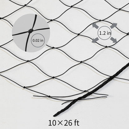 Fluxionova safety net kit components and installation tools