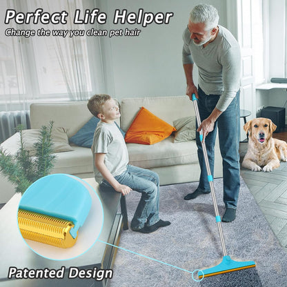Eaersan carpet rake showing 60 inch adjustable handle