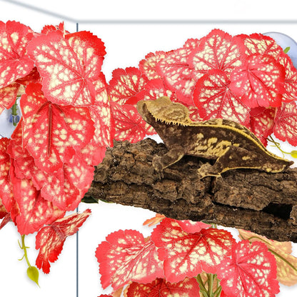Quozuo non-toxic silk reptile plants for snake enclosure