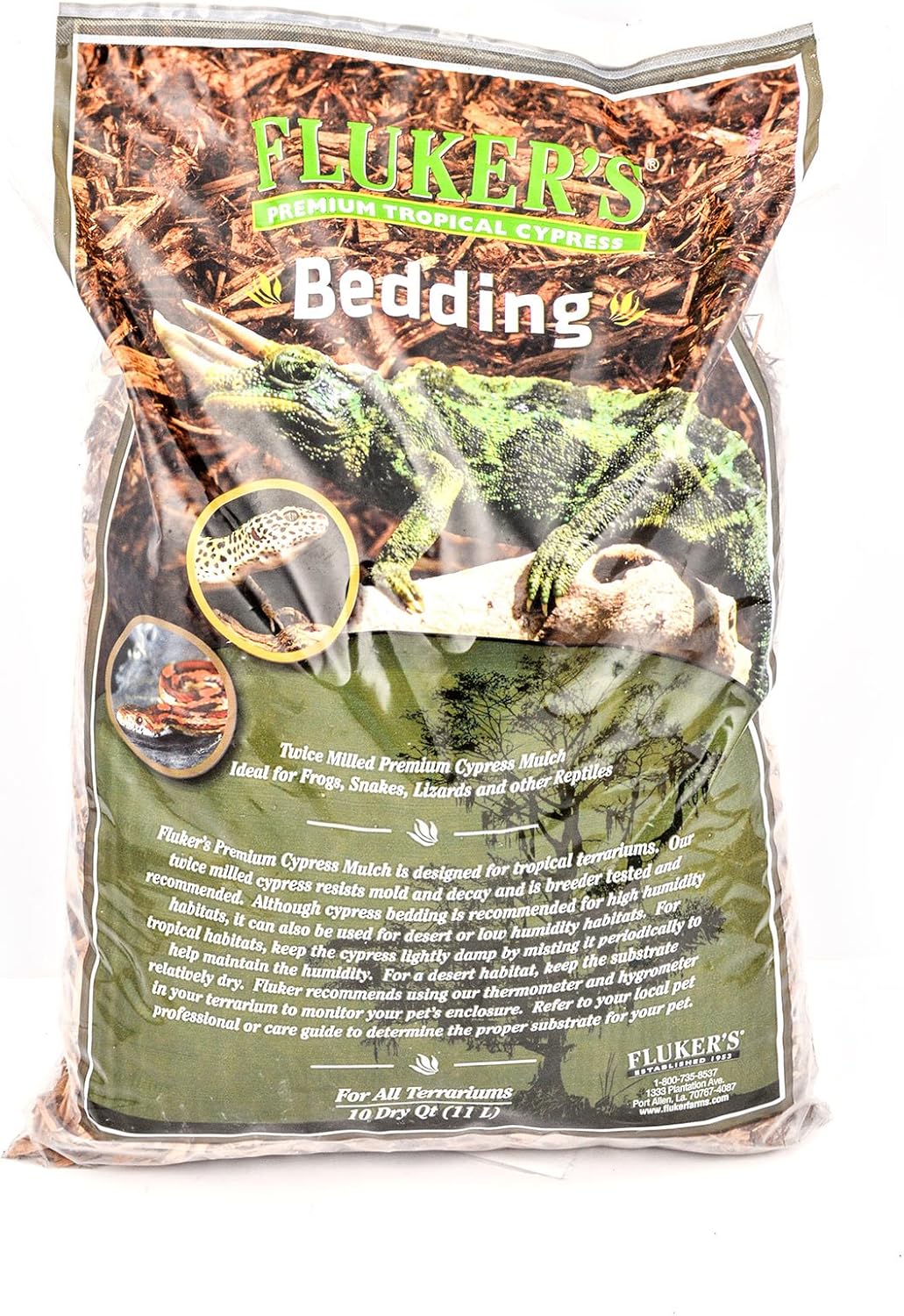 Fluker's natural habitat bedding for snakes and lizards