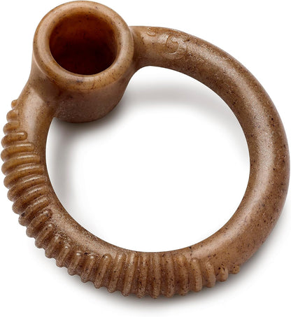 Benebone Ring Durable Dog Chew Toy for Aggressive Chewers, Real Bacon, Made in USA, Medium - Image 10