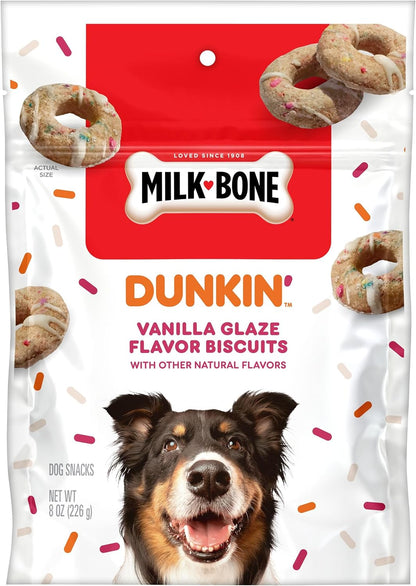 Milk-Bone Dunkin' Vanilla Glaze Flavor Dog Biscuits with Other Natural Flavors, 8 Oz. Bag - Image 10