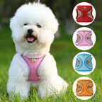 Comfortable dog walking vest harness for small breeds