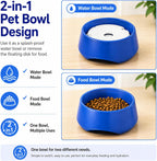 No Spill Dog Water Bowl, Pet Floating Water Bowl No Wet Mouth, Anti Splash & Anti Tip Slow Water Feeder, Keeps Fur Dry Clean Drinking Bowl for Dogs & Cats, Large Capacity Travel Friendly - Image 9