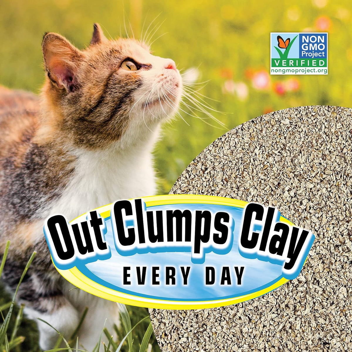 SmartCat All Natural Clumping Cat Litter, 20 Pound (320oz 1 pack) - Alternative to Clay and Pellet Litter - Chemical and 99% Dust Free - Unscented and Lightweight - Image 9