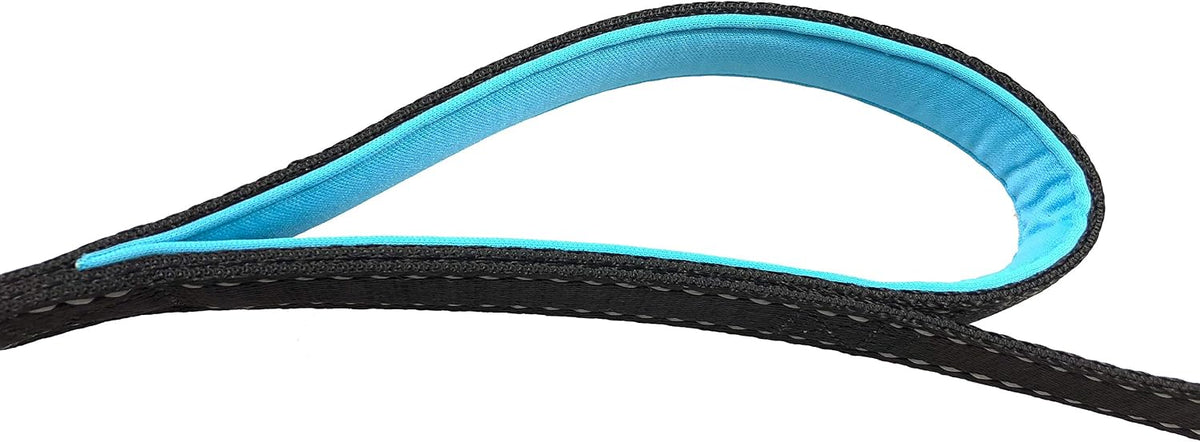 Primal Pet Gear dog leash premium black variant laid out on a clean surface.