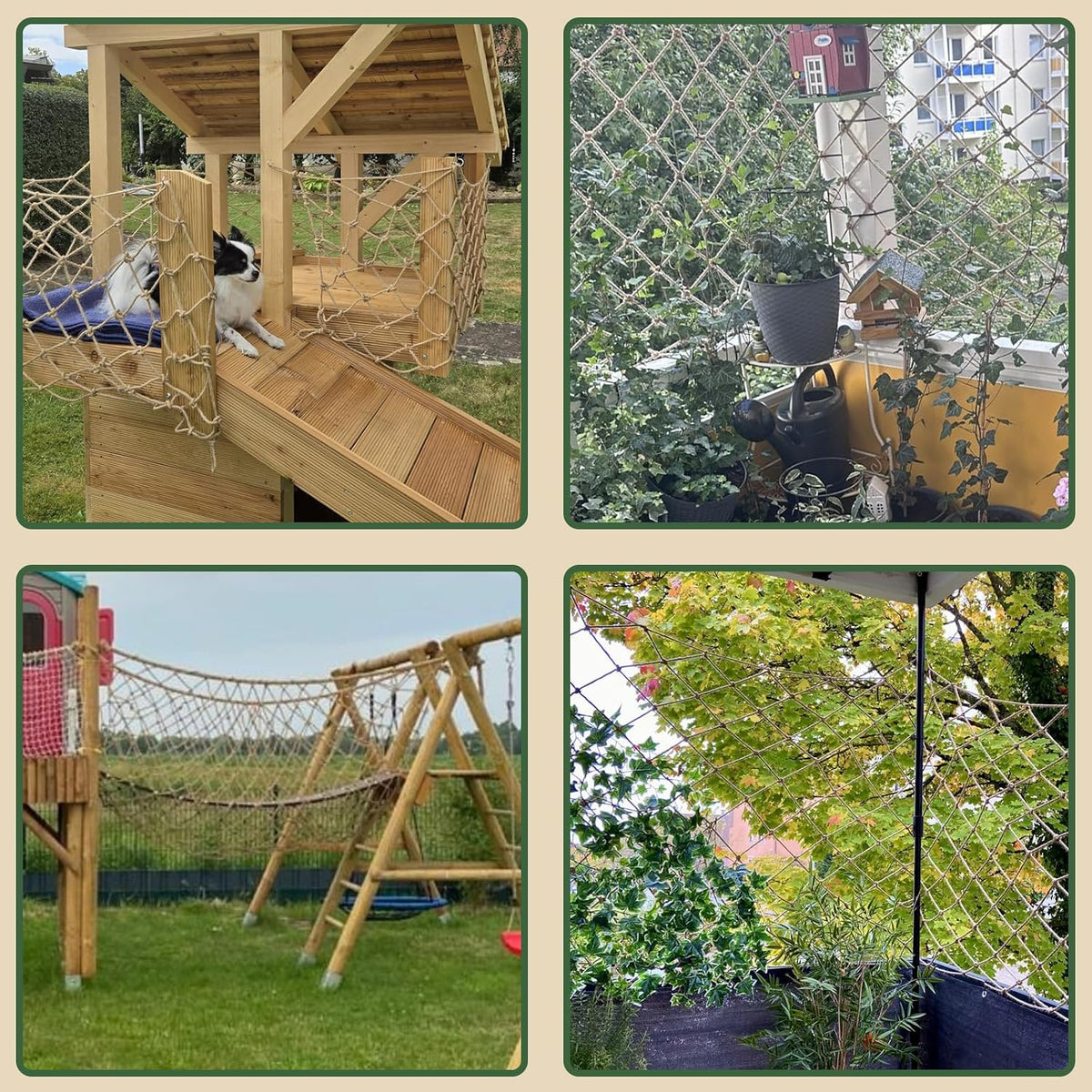 Harernet rope net used for outdoor playground equipment