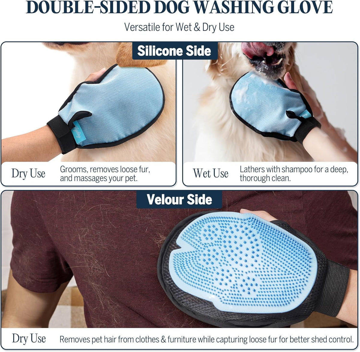 Side profile of Flydog pet grooming product