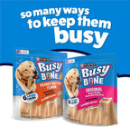 Purina Busy Bone Adult Dog Chew Bone Treats, Original - 10 ct. Pouch - Image 10