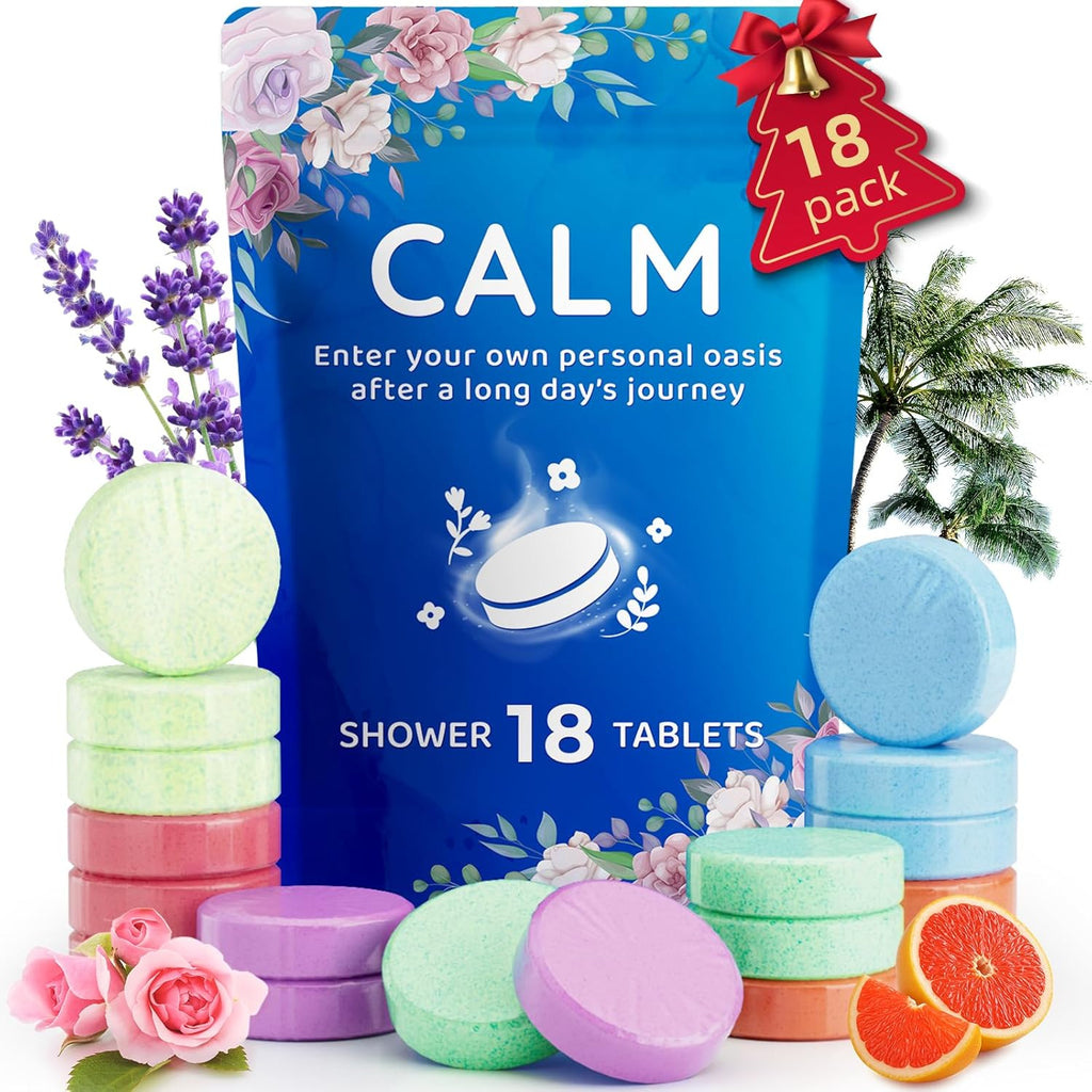 Fizzgarden aromatherapy shower steamers front view packaging box