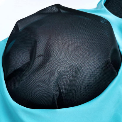 Gallopoff fly mask showing forelock opening design
