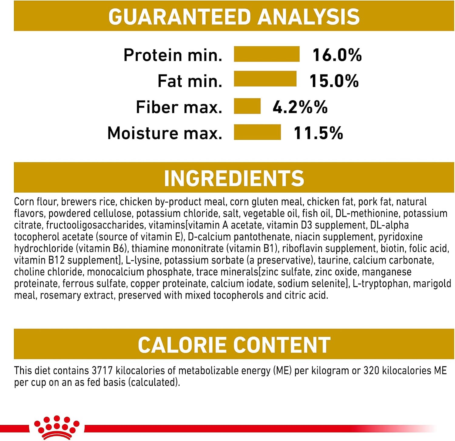 Royal Canin veterinary exclusive canine urinary support product packaging