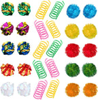 SunGrow lightweight mylar balls used in a colorful craft project.