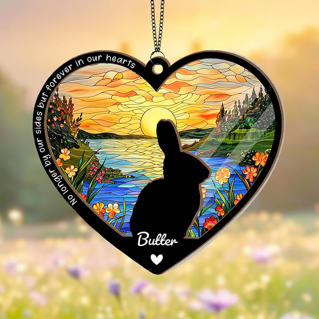 Personalized Cat Memorial Suncatcher - Custom Suncatcher with Name and Breed for Up to 3 Pets, Sympathy Gift for Pet Loss, Memorial Gift for Cat Lovers - Image 11