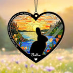 Personalized Cat Memorial Suncatcher - Custom Suncatcher with Name and Breed for Up to 3 Pets, Sympathy Gift for Pet Loss, Memorial Gift for Cat Lovers - Image 11