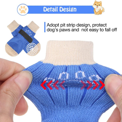 Detail view of Scenereal paw protector fabric