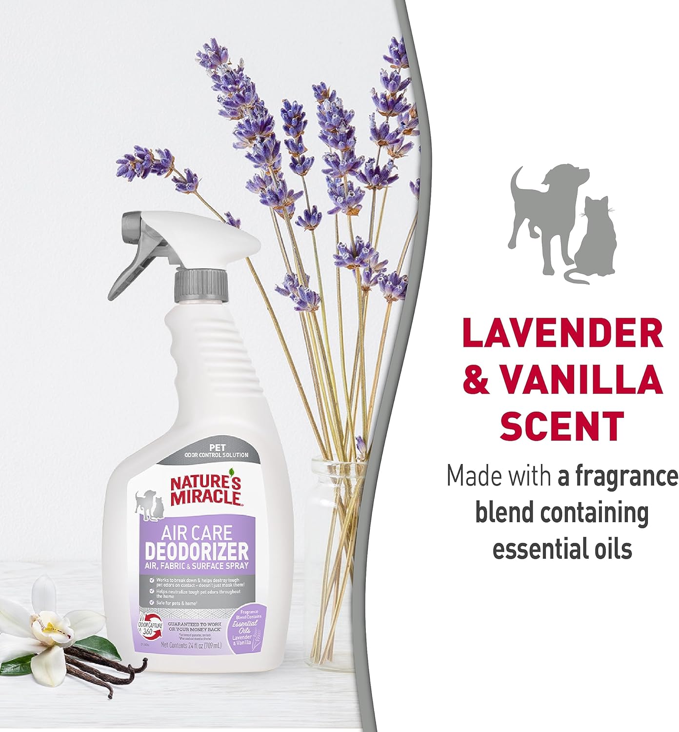 Using Natures Miracle spray on pet bedding and fabric